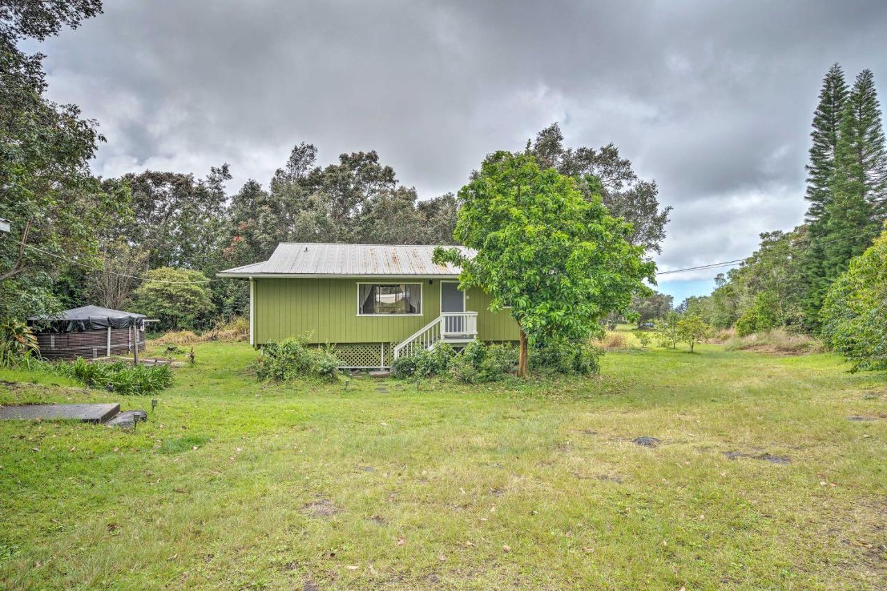 Peaceful Abode With Deck, 13 Mi To Black Sand Beach! Naalehu エクステリア 写真